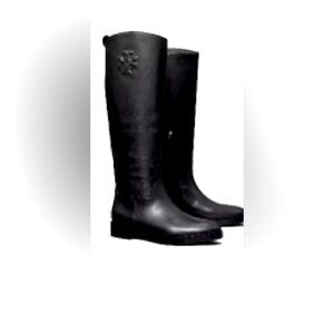 TORY BURCH RIDING BOOT with MILANO MEZZO CALF